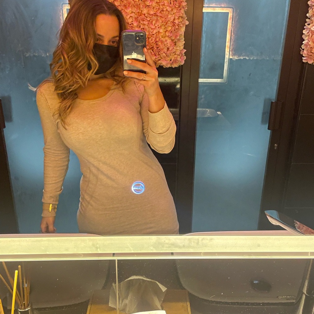 Victoria Secret Moto Style Sweater Dress
